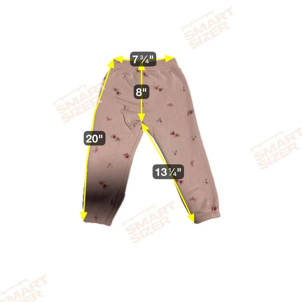 Garanimals‎ Light Pink Floral Pajamas, Toddlers 3T, Long Sleeve Top & Pants Set